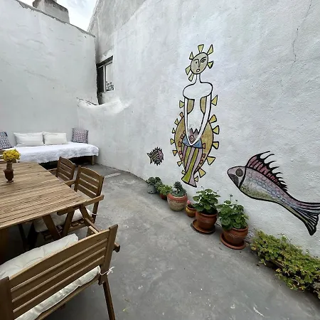 公寓 Nefes Island House - Courtyard 博兹贾阿达岛