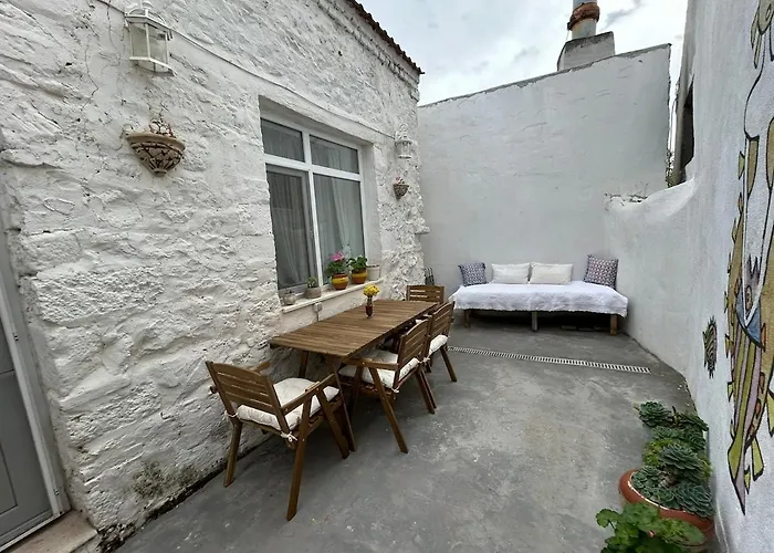 公寓 Nefes Island House - Courtyard *