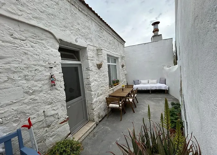 公寓 Nefes Island House - Courtyard 博兹贾阿达岛