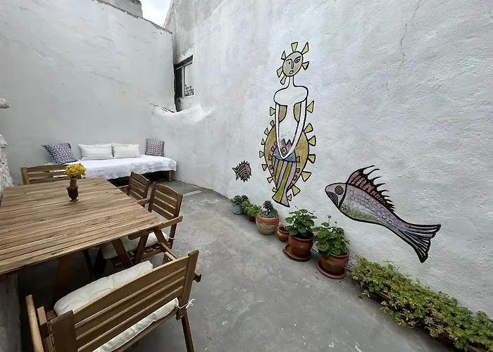 公寓 Nefes Island House - Courtyard 博兹贾阿达岛